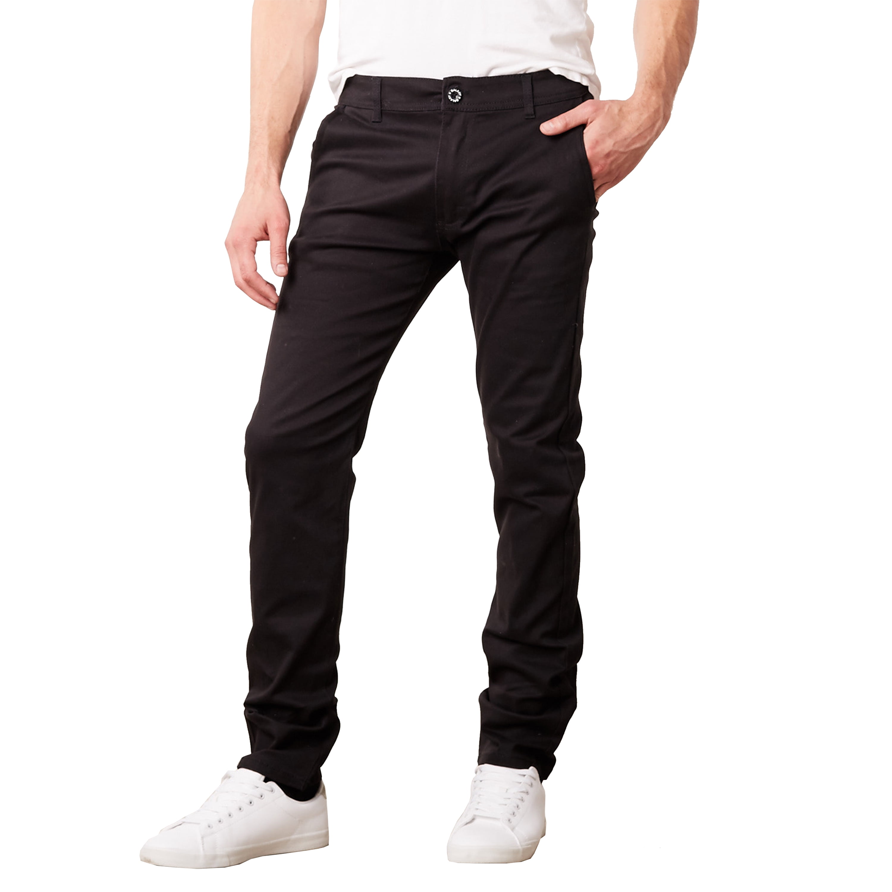 Buy online Brown Cotton Chinos Casual Trousers from Bottom Wear for Men by  V-mart for ₹660 at 40% off | 2024 Limeroad.com